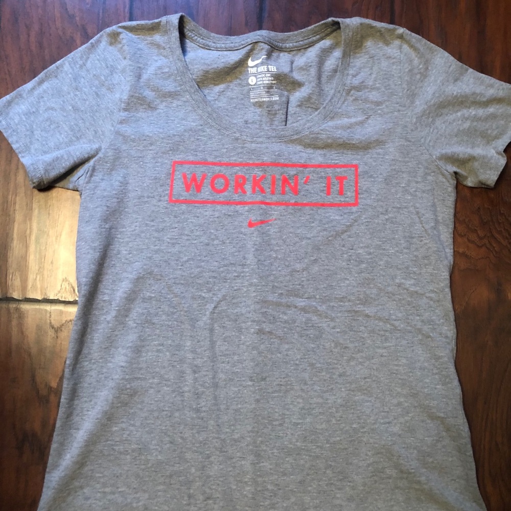 Gray Nike Shirt